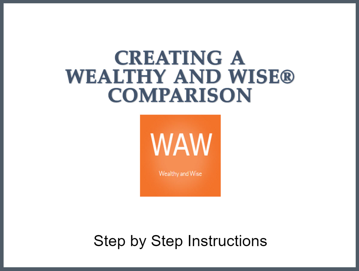 Wealthy and Wise Comparison